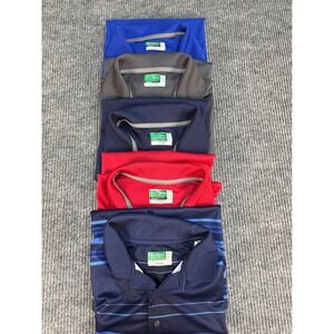 Lot of 5 Ben Hogan Performance PowerAir Polo Shirts Mens XL Golf Activewear